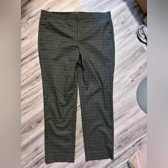 Banana Republic Window Pane Print Grey Suit - Picture 6 of 11